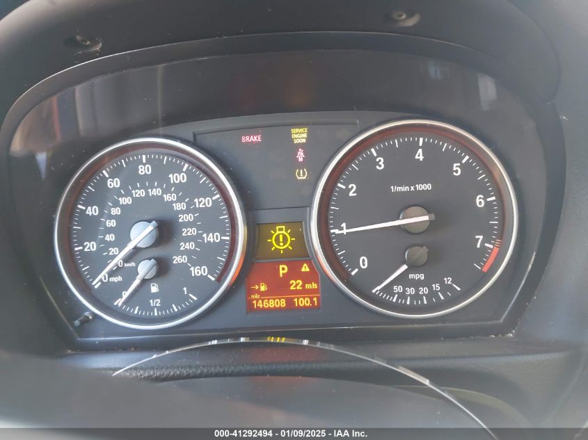 2008 BMW 328I VIN: WBAVA37508NL17858 Lot: 41292494