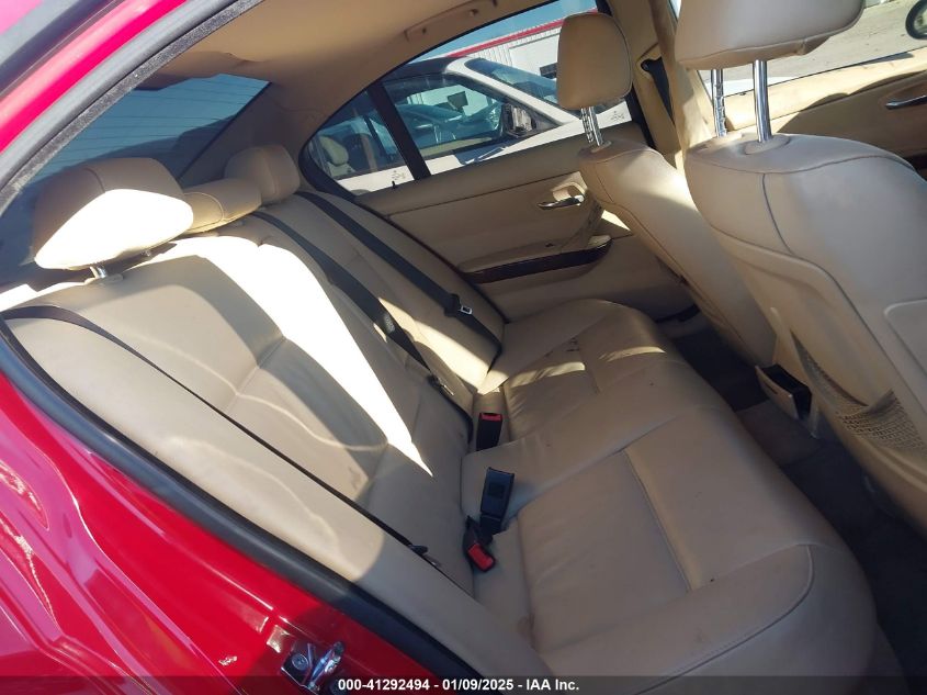 2008 BMW 328I VIN: WBAVA37508NL17858 Lot: 41292494