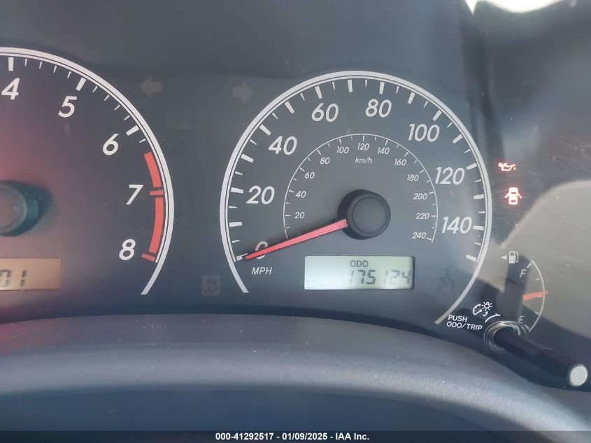 2009 Toyota Corolla Le VIN: 2T1BU40E49C087484 Lot: 41292517