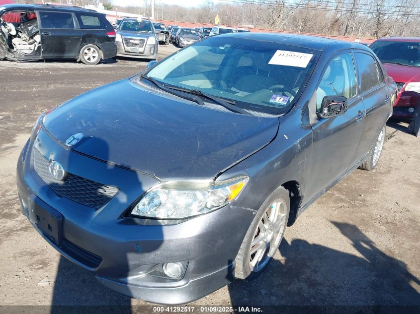 2009 Toyota Corolla Le VIN: 2T1BU40E49C087484 Lot: 41292517