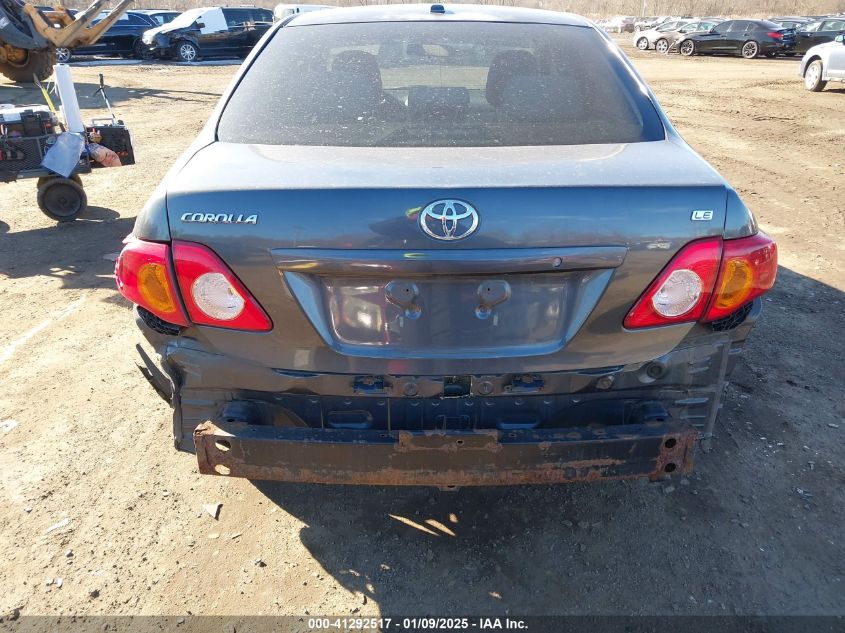 2009 Toyota Corolla Le VIN: 2T1BU40E49C087484 Lot: 41292517