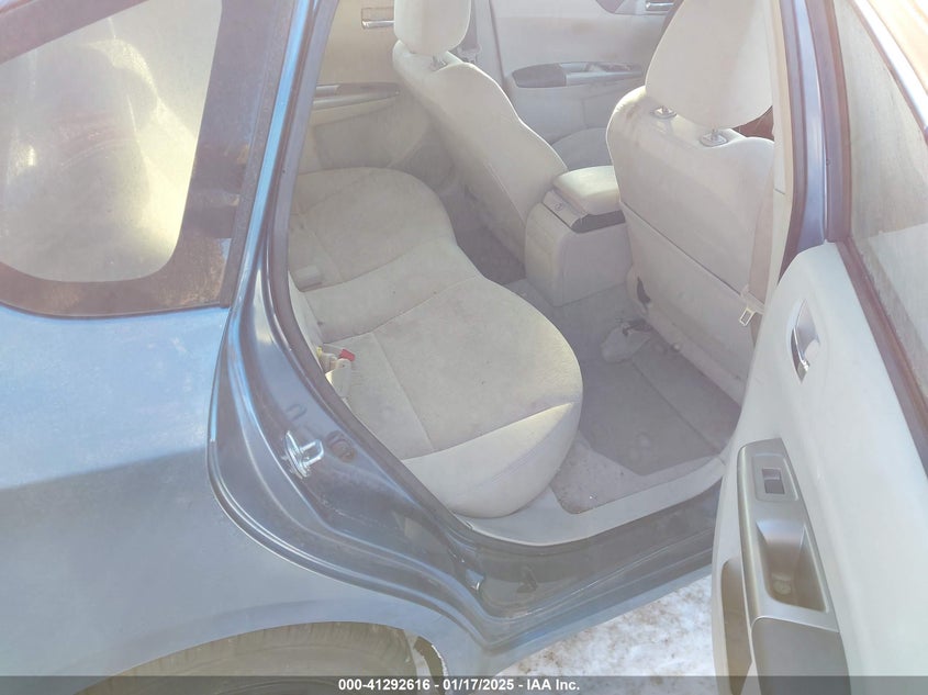 2008 SUBARU IMPREZA VIN: JF1GH61618H837968