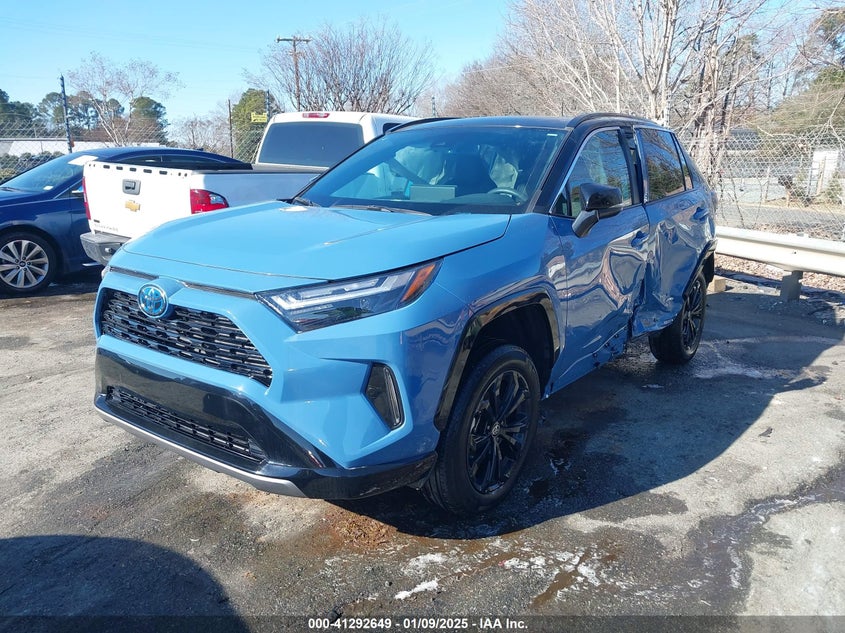 VIN 2T3E6RFV7PW042280 2023 TOYOTA RAV4 HYBRID XSE