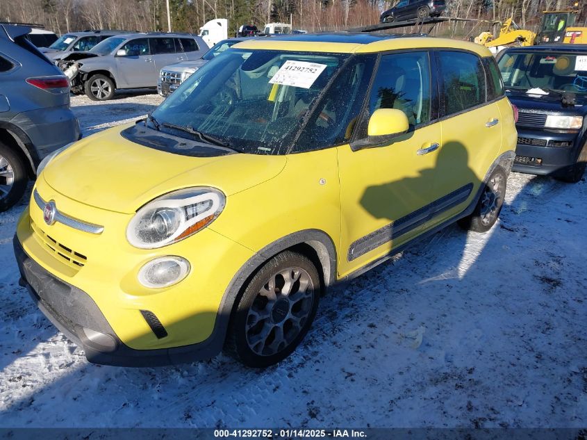 VIN ZFBCFADH0EZ013600 2014 FIAT 500L no.2