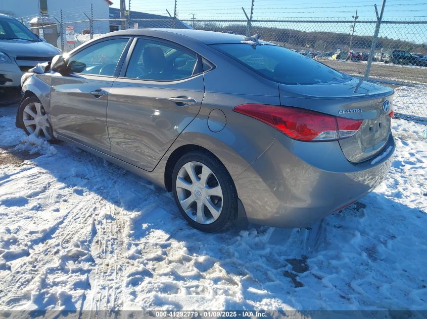 VIN 5NPDH4AE2DH395464 2013 Hyundai Elantra, Limited no.3