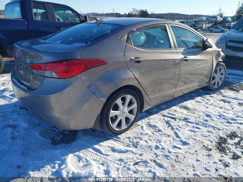 VIN 5NPDH4AE2DH395464 2013 Hyundai Elantra, Limited no.4