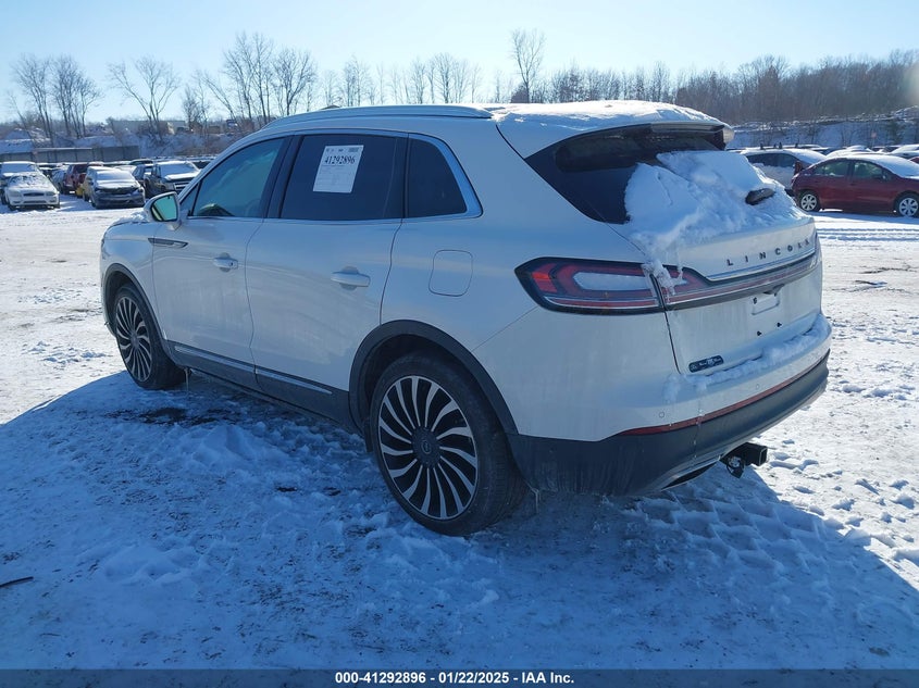 Vin: 2lmpj9jp0nbl14586, lot: 41783280, lincoln nautilus black label 20223
