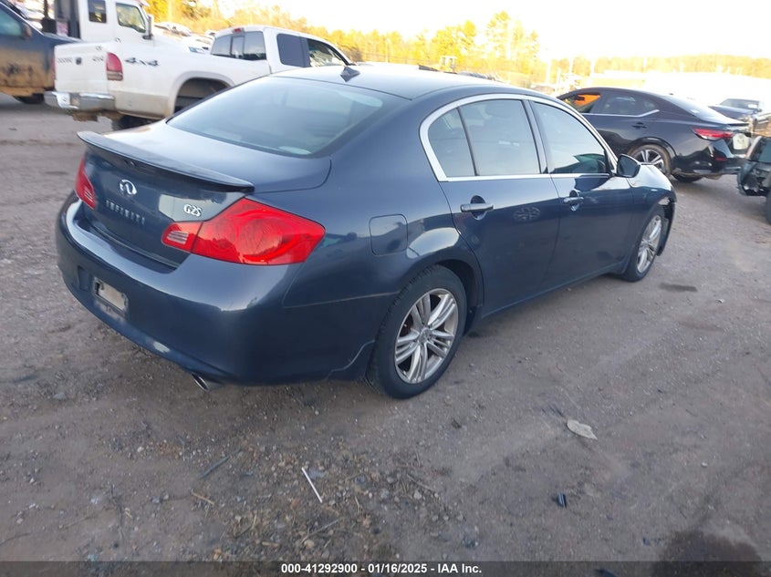 2011 INFINITI G25 VIN: JN1DV6AP6BM600120