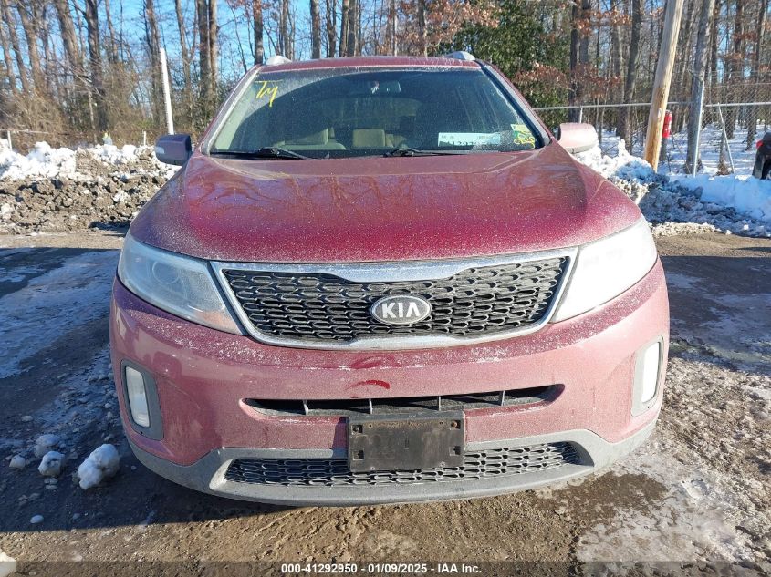 VIN 5XYKT4A60FG626399 2015 KIA Sorento, LX no.12