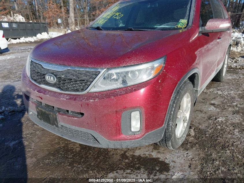 VIN 5XYKT4A60FG626399 2015 KIA Sorento, LX no.6