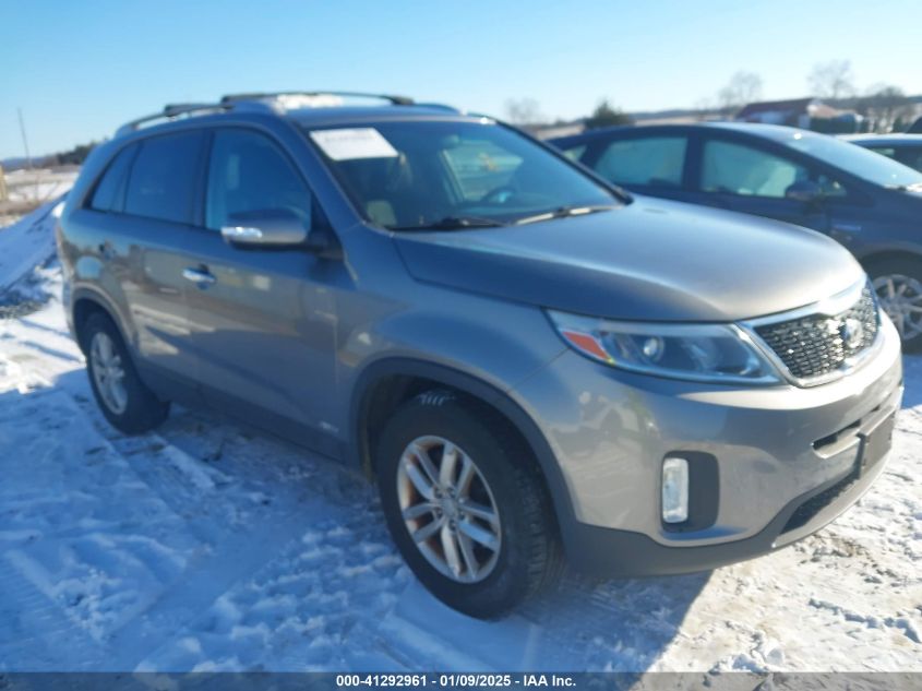 VIN 5XYKTCA60EG509270 2014 KIA Sorento, LX no.1