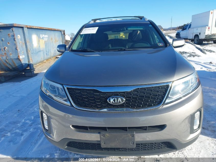 VIN 5XYKTCA60EG509270 2014 KIA Sorento, LX no.6