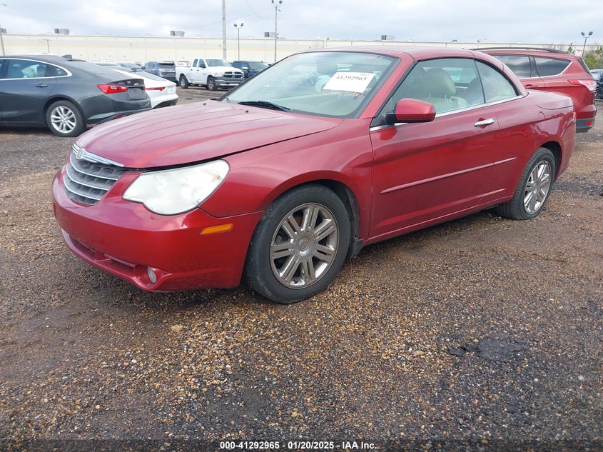 2008 CHRYSLER SEBRING VIN: 1C3LC65M48N639178