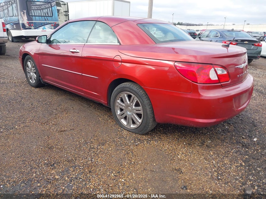 2008 CHRYSLER SEBRING VIN: 1C3LC65M48N639178