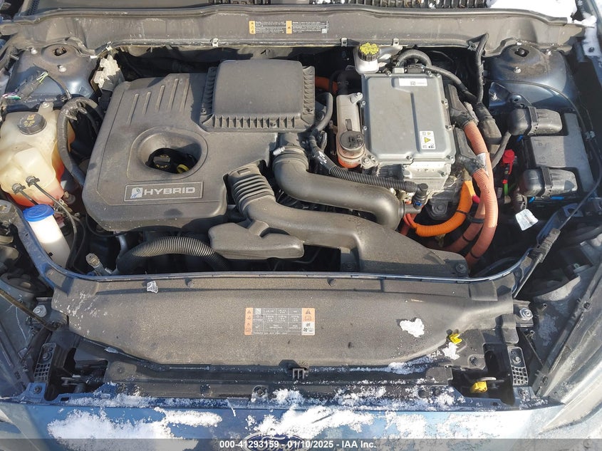 2019 FORD FUSION HYBRID VIN: 3FA6P0LU6KR197222