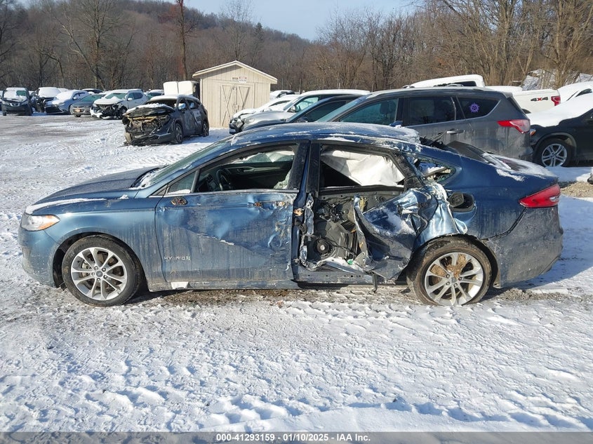 2019 FORD FUSION HYBRID VIN: 3FA6P0LU6KR197222