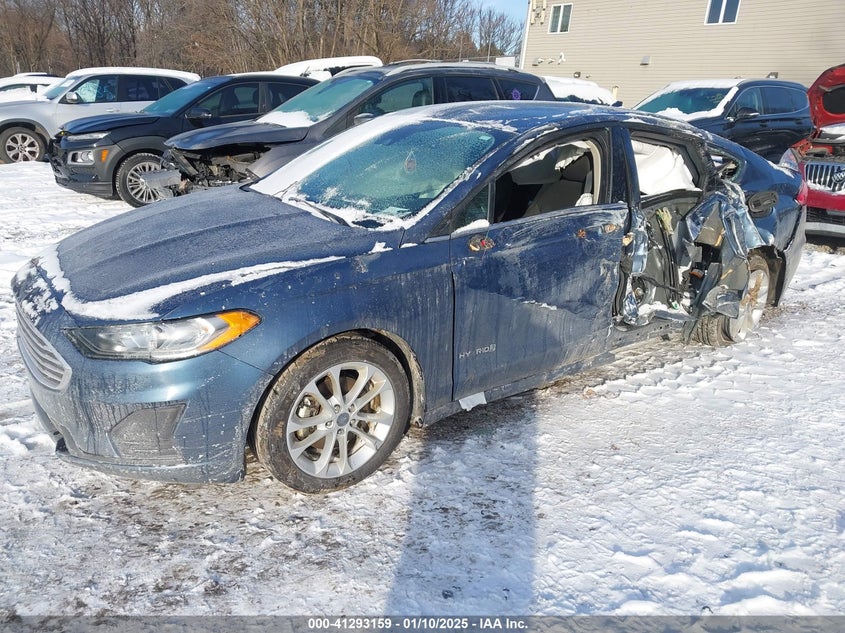 2019 FORD FUSION HYBRID VIN: 3FA6P0LU6KR197222