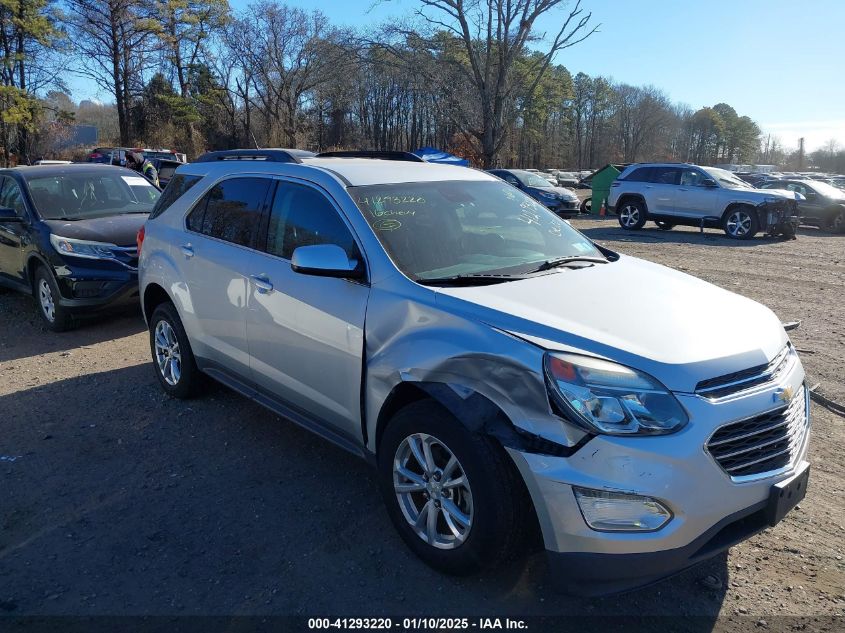 2016 CHEVROLET EQUINOX LT - 2GNFLFEK6G6343726