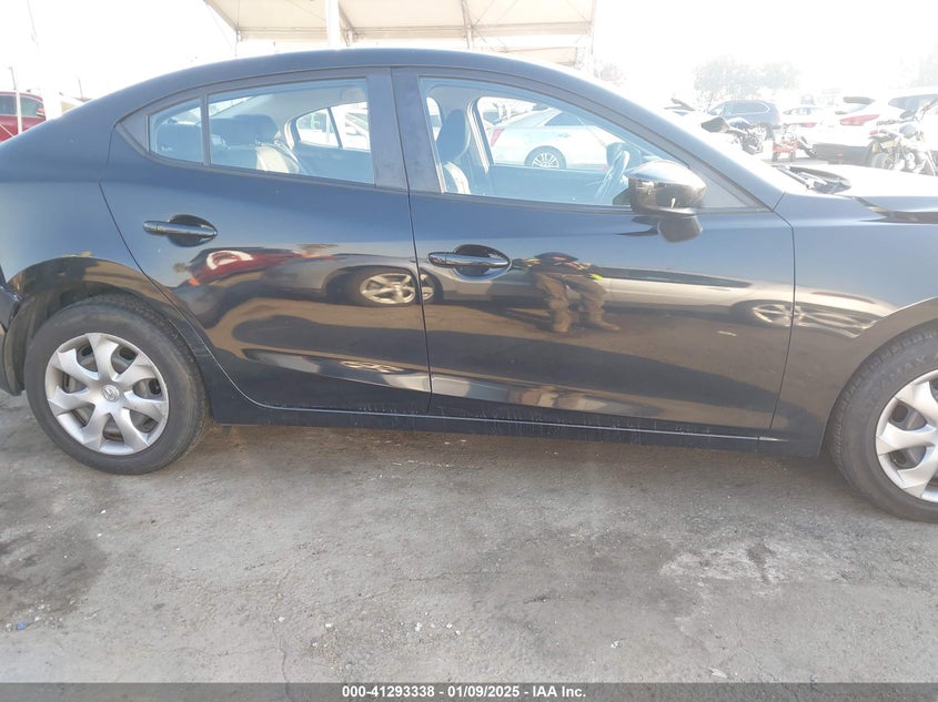 2016 MAZDA MAZDA3 VIN: JM1BM1T78G1319601