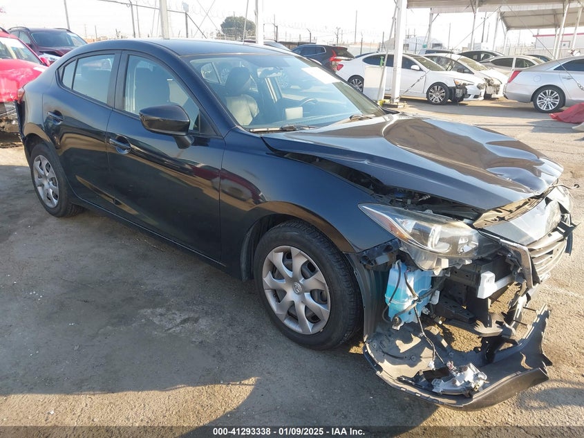 2016 MAZDA MAZDA3 VIN: JM1BM1T78G1319601
