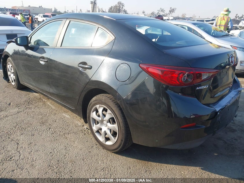 2016 MAZDA MAZDA3 VIN: JM1BM1T78G1319601