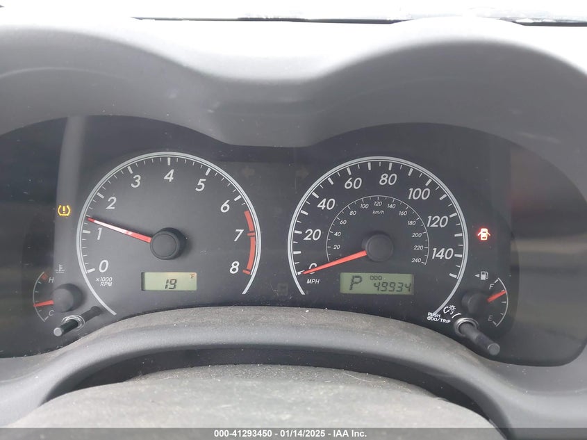 2009 TOYOTA COROLLA VIN: 1NXBU40EX9Z163949