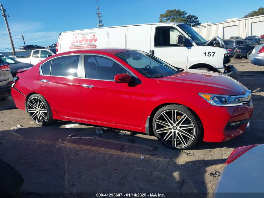 2016 HONDA ACCORD VIN: 1HGCR2F51GA199681
