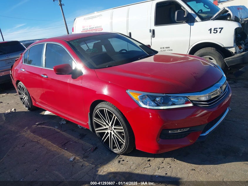 2016 HONDA ACCORD VIN: 1HGCR2F51GA199681