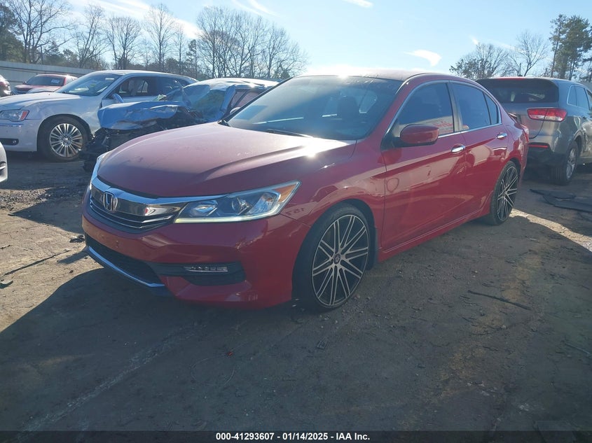 2016 HONDA ACCORD VIN: 1HGCR2F51GA199681
