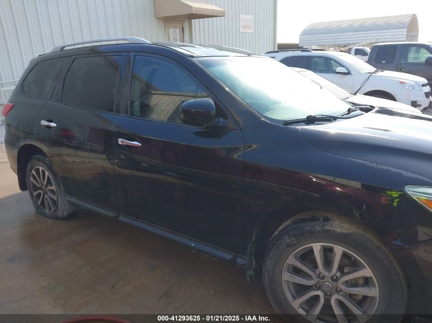 VIN 5N1AR2MNXFC693285 2015 Nissan Pathfinder, S no.13