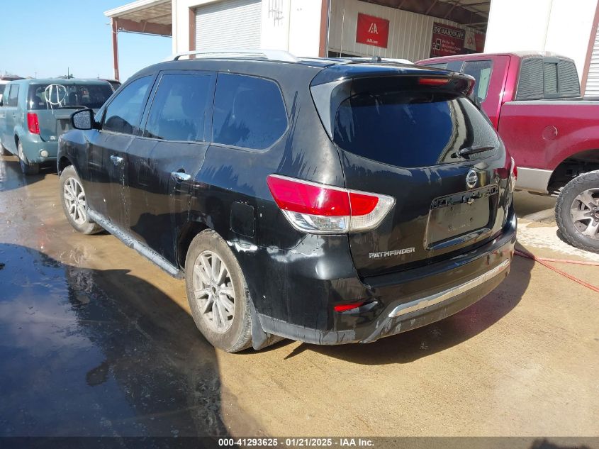 VIN 5N1AR2MNXFC693285 2015 Nissan Pathfinder, S no.3