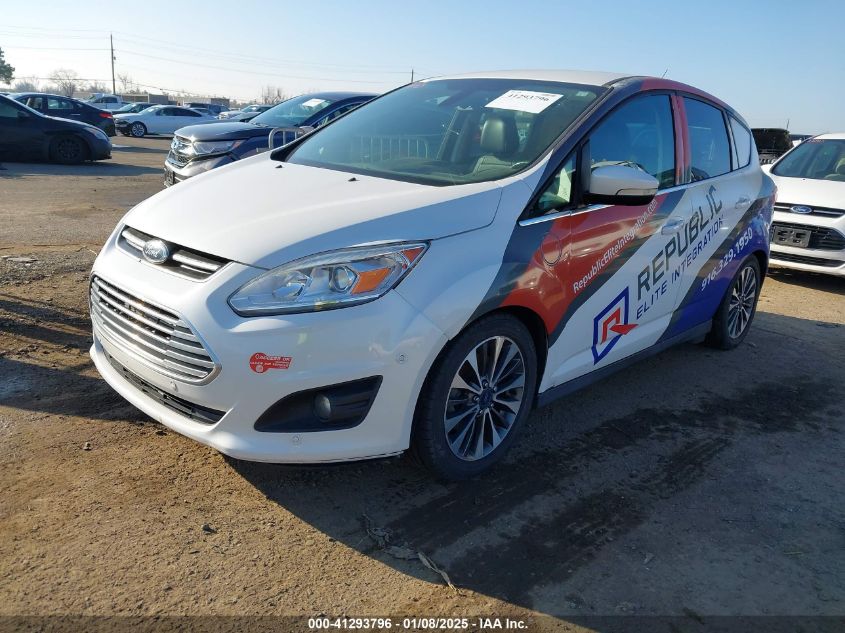 VIN 1FADP5FU2HL108415 2017 Ford C-Max, Energi Titanium no.2