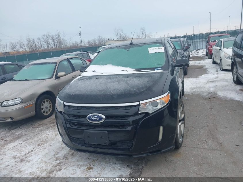 VIN 2FMDK4AK6DBA94386 2013 Ford Edge, Sport no.12