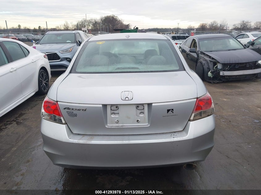 2008 HONDA ACCORD VIN: 1HGCP26878A027401