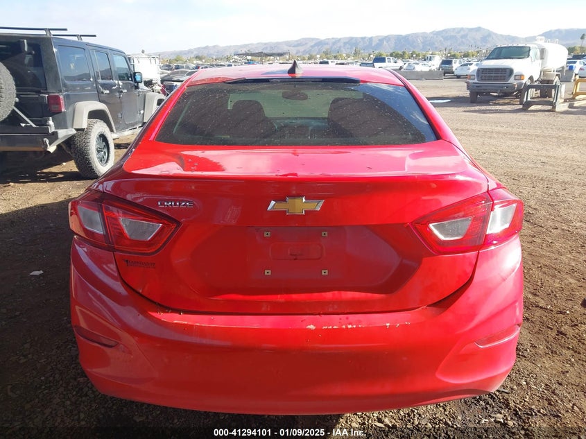 2018 CHEVROLET CRUZE VIN: 1G1BC5SM6J7186612