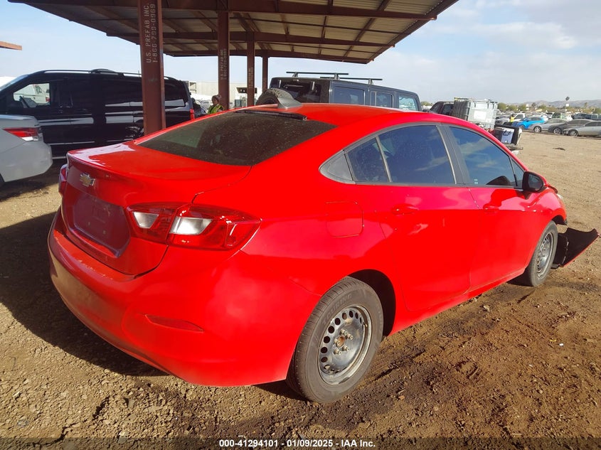 2018 CHEVROLET CRUZE VIN: 1G1BC5SM6J7186612