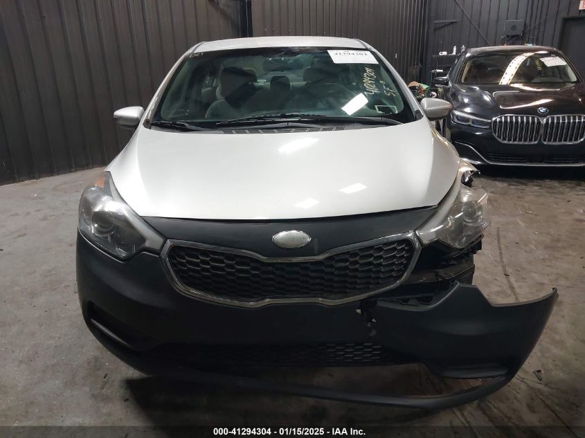 VIN KNAFX4A64E5100657 2014 KIA FORTE no.12