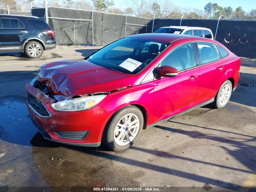 VIN 1FADP3F20GL318125 2016 Ford Focus, SE no.2