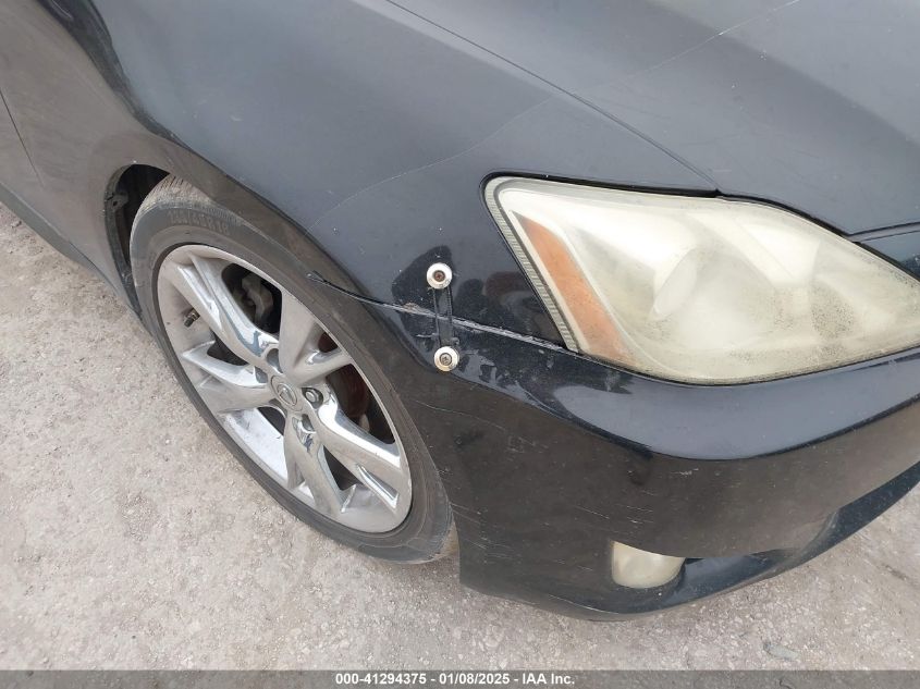 2009 Lexus Is 250 VIN: JTHBK262X95097178 Lot: 41294375