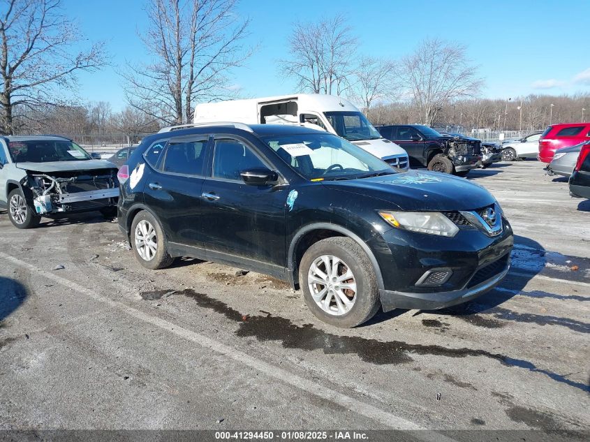 VIN KNMAT2MV0FP571856 2015 Nissan Rogue, SV no.1