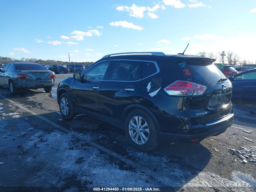 VIN KNMAT2MV0FP571856 2015 Nissan Rogue, SV no.3