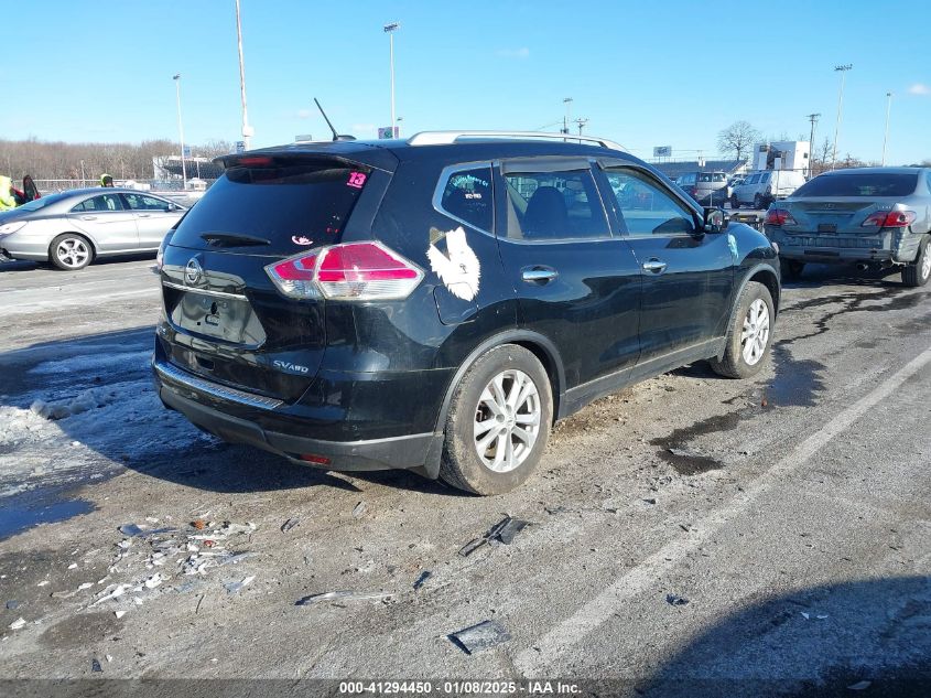 VIN KNMAT2MV0FP571856 2015 Nissan Rogue, SV no.4