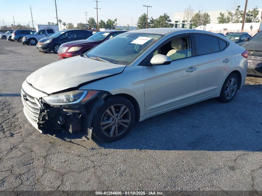 VIN 5NPD84LF9HH138779 2017 Hyundai Elantra, SE no.2