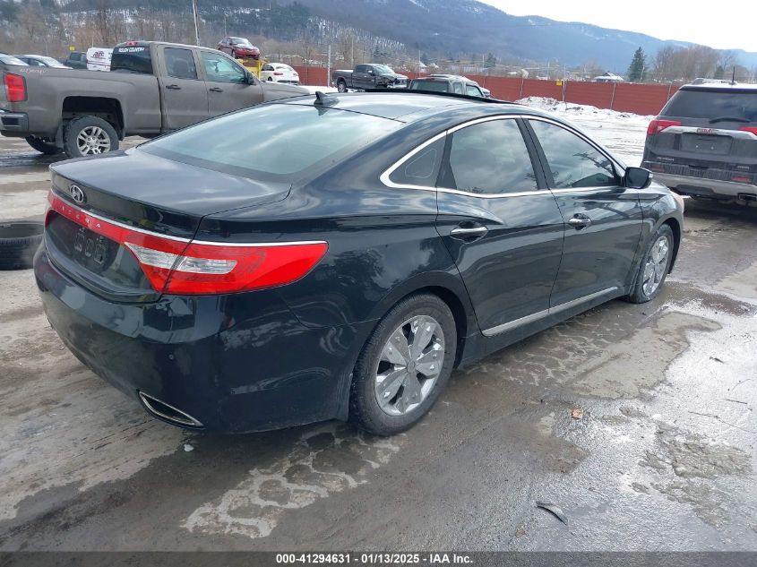 VIN KMHFH4JG9DA221498 2013 Hyundai Azera no.4