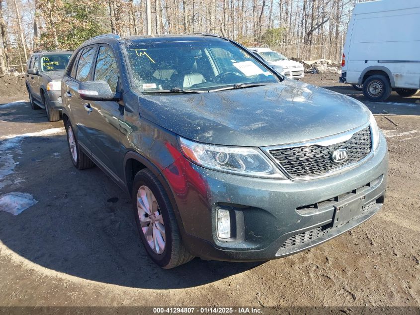 VIN 5XYKU4A74EG523099 2014 KIA Sorento, Ex V6 no.1