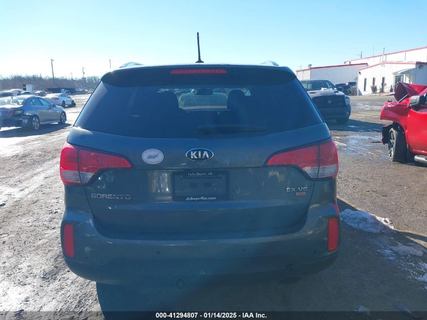 VIN 5XYKU4A74EG523099 2014 KIA Sorento, Ex V6 no.6