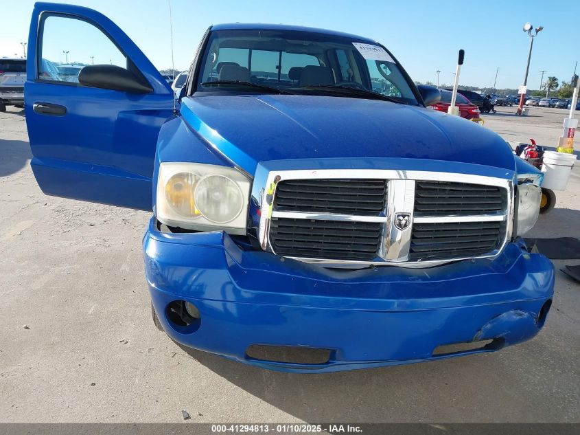 2007 Dodge Dakota Slt VIN: 1D7HE48K1752B8741 Lot: 41294813