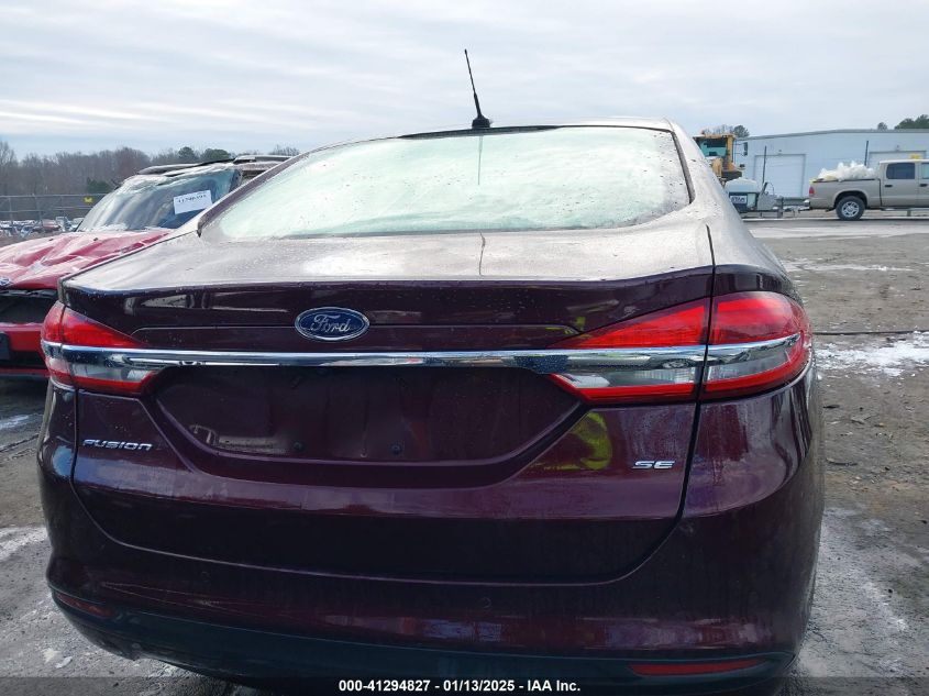 2018 FORD FUSION SE - 3FA6P0H73JR189953