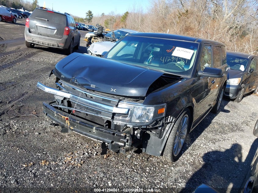 Vin: 2fmhk6c81kba32454, lot: 41785245, ford flex sel 20192
