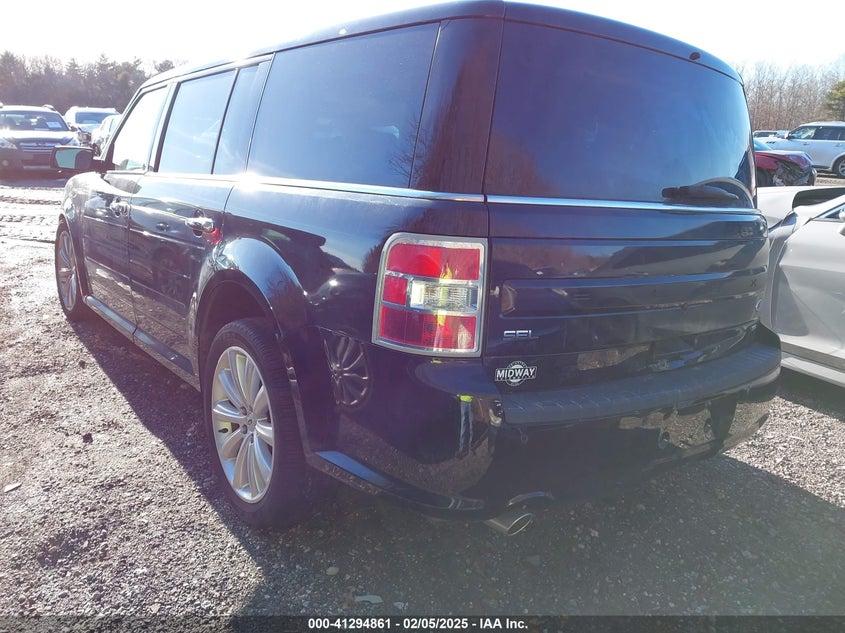 Vin: 2fmhk6c81kba32454, lot: 41785245, ford flex sel 20193